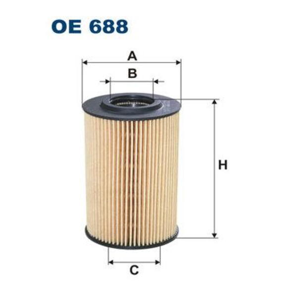 Olejový filtr FILTRON OE 688