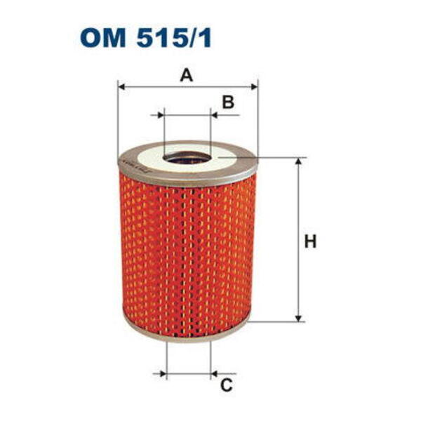 Olejový filtr FILTRON OM 515/1