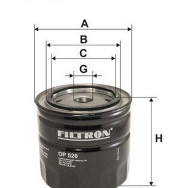Olejový filtr FILTRON OP 520