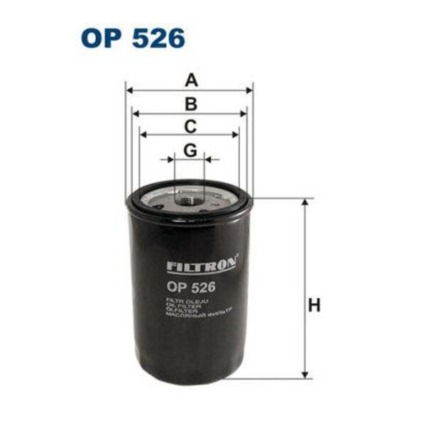 Olejový filtr FILTRON OP 526