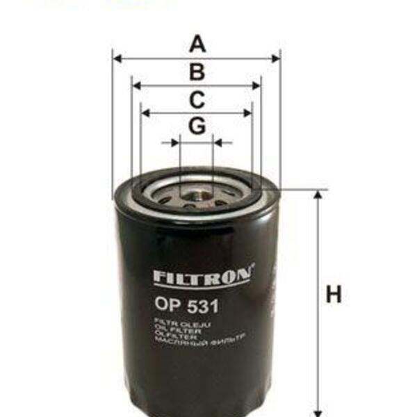 Olejový filtr FILTRON OP 531