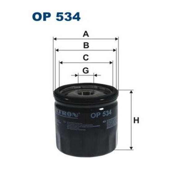 Olejový filtr FILTRON OP 534