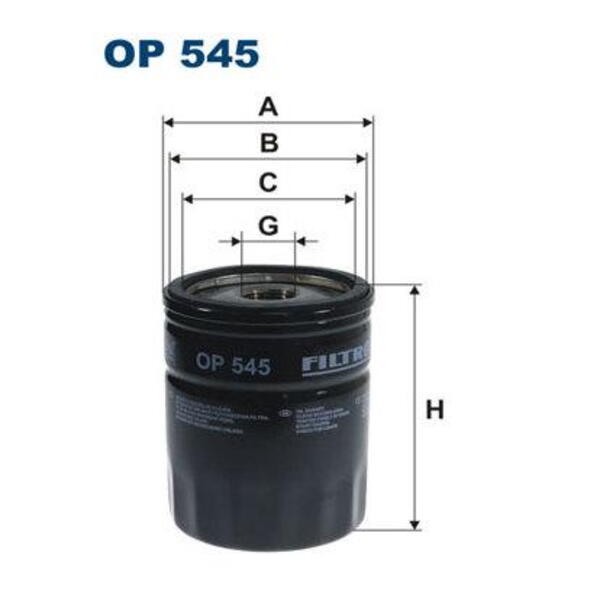 Olejový filtr FILTRON OP 545
