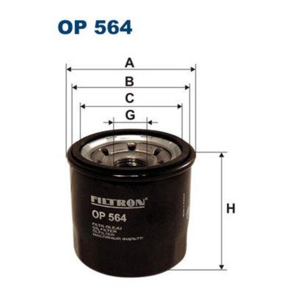 Olejový filtr FILTRON OP 564