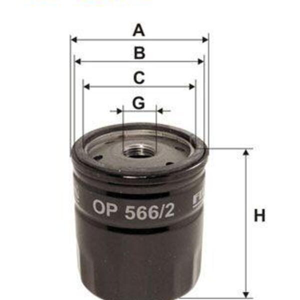 Olejový filtr FILTRON OP 566/2