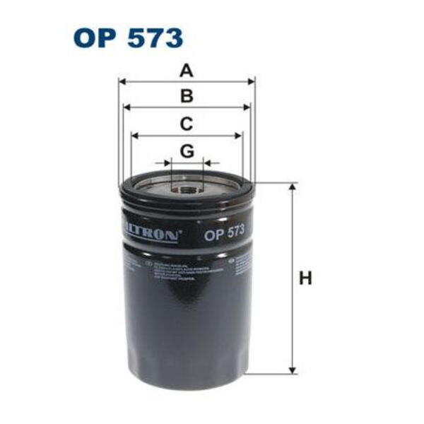 Olejový filtr FILTRON OP 573