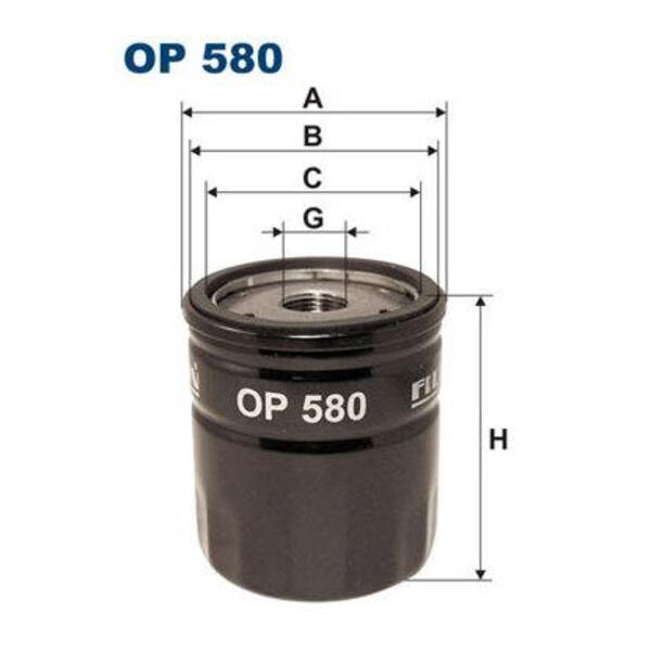 Olejový filtr FILTRON OP 580