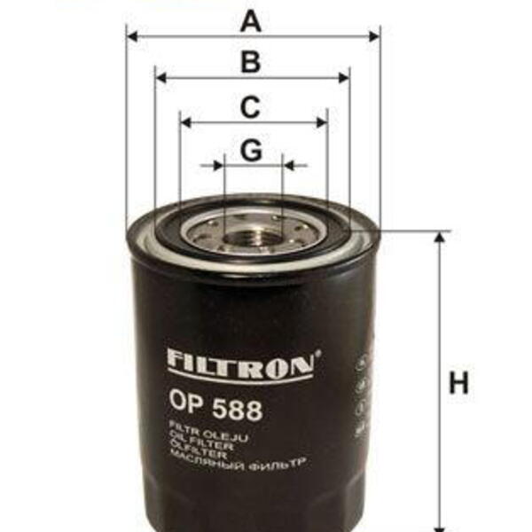 Olejový filtr FILTRON OP 588