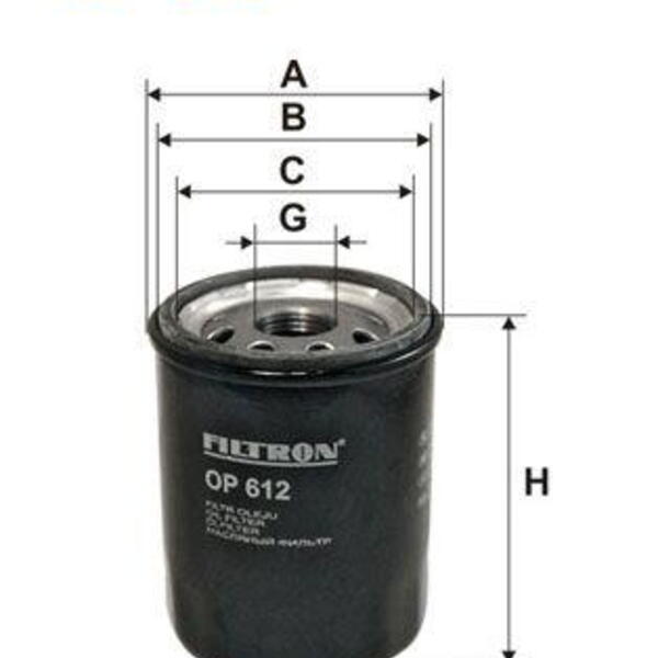 Olejový filtr FILTRON OP 612