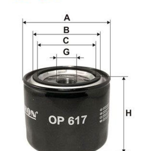 Olejový filtr FILTRON OP 617