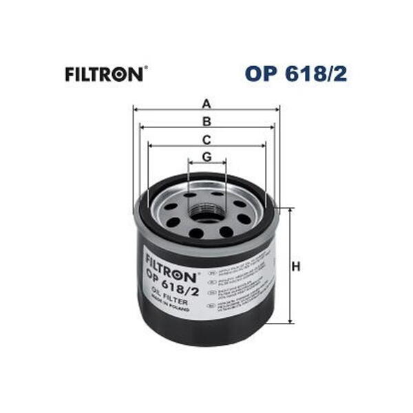 Olejový filtr FILTRON OP 618/2