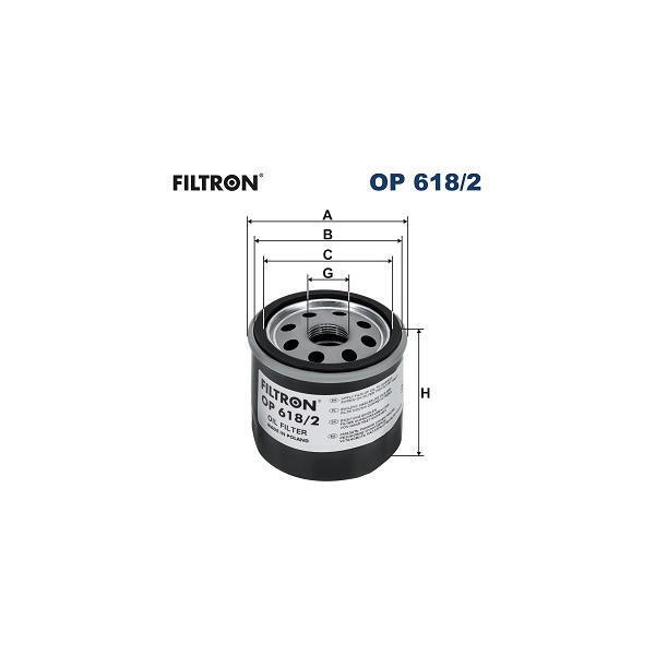 Olejový filtr FILTRON OP 618/2