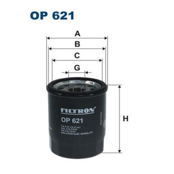 Olejový filtr FILTRON OP 621