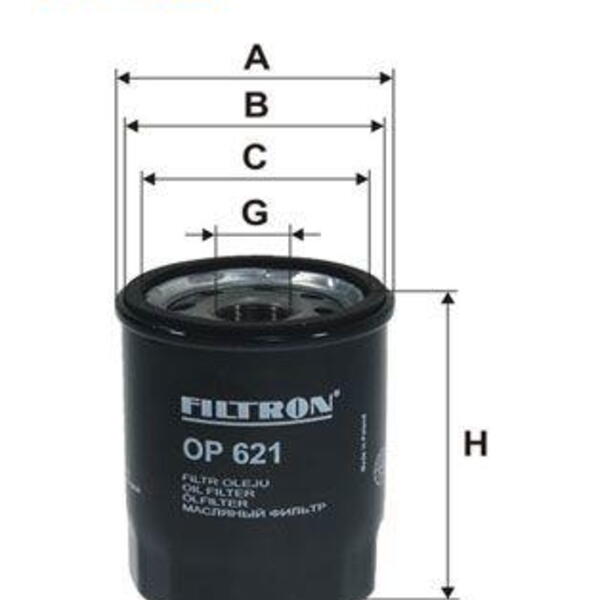 Olejový filtr FILTRON OP 621