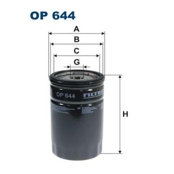 Olejový filtr FILTRON OP 644