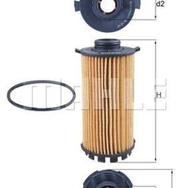 Olejový filtr KNECHT OX 1218D
