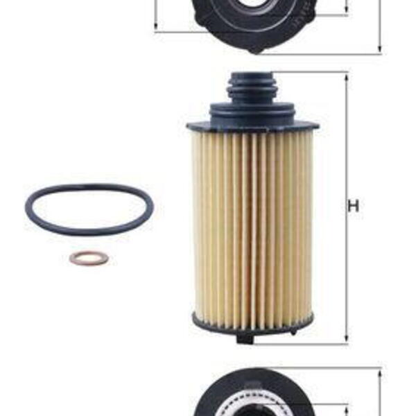 Olejový filtr KNECHT OX 1310D