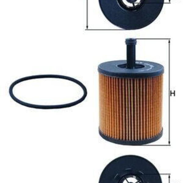 Olejový filtr KNECHT OX 556D