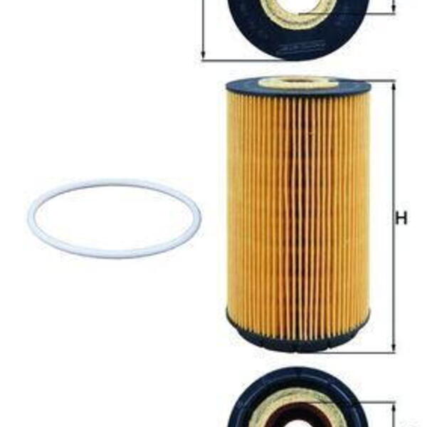 Olejový filtr KNECHT OX 557D
