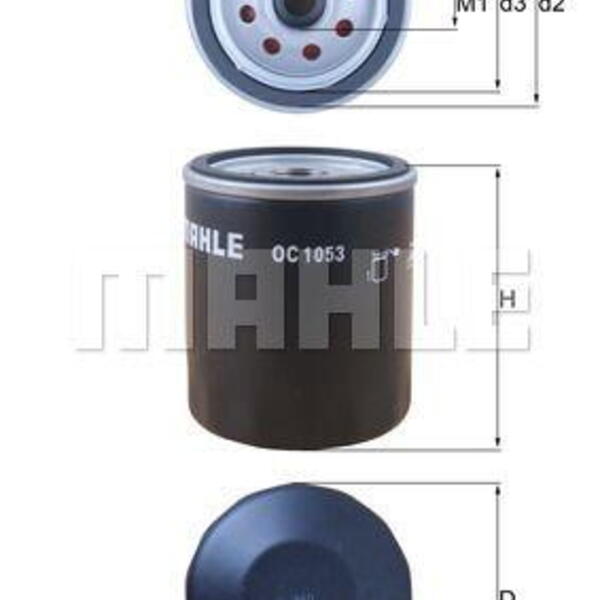 Olejový filtr MAHLE OC 1053