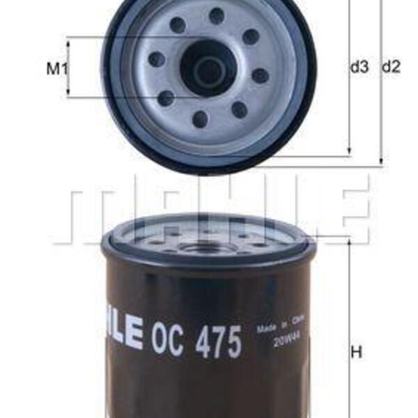 Olejový filtr MAHLE OC 475