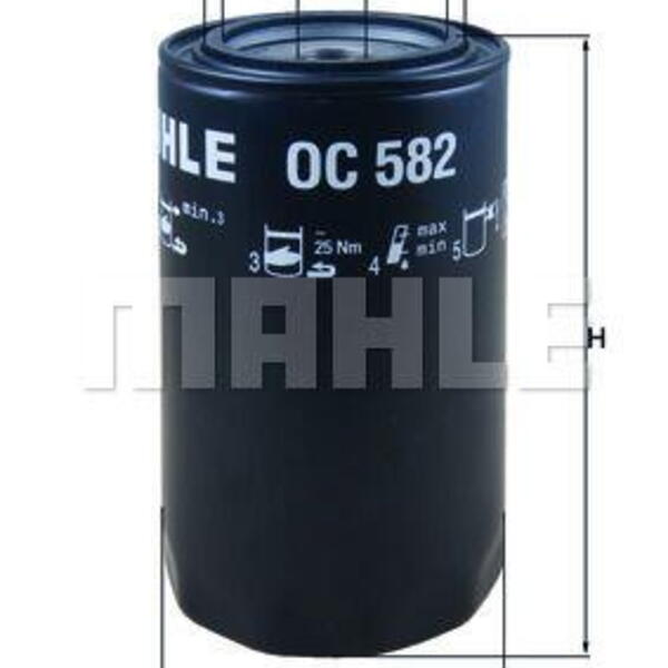 Olejový filtr MAHLE OC 582 OC 582