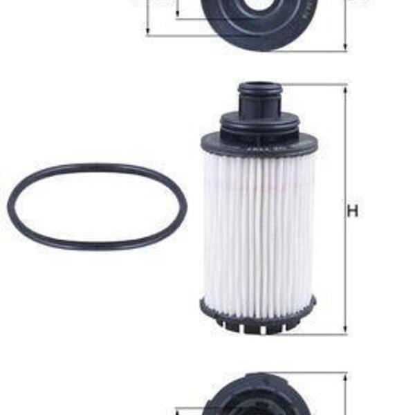 Olejový filtr MAHLE OX 1137D