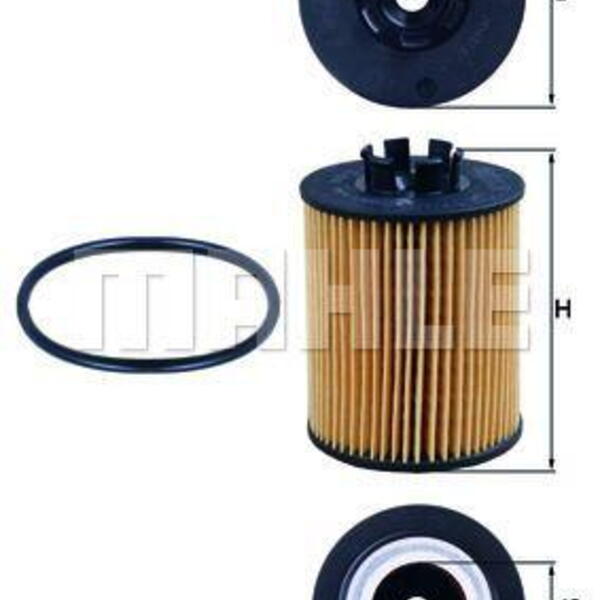 Olejový filtr MAHLE OX 173/2D