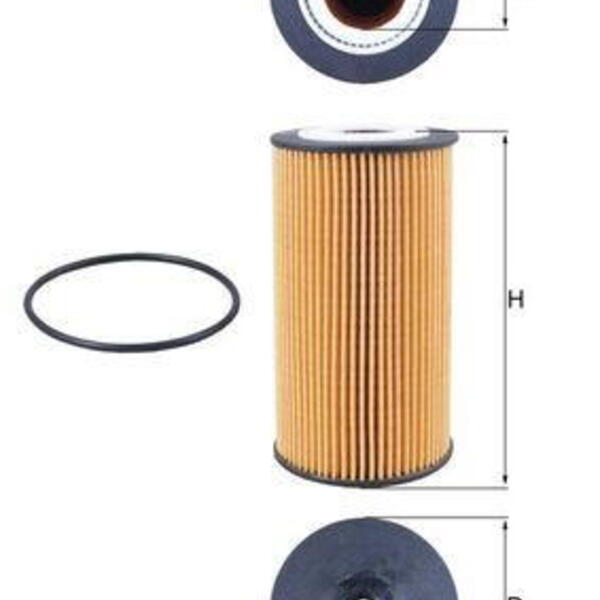 Olejový filtr MAHLE OX 358D