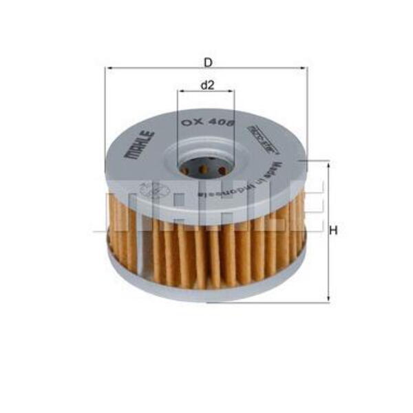 Olejový filtr MAHLE OX 408