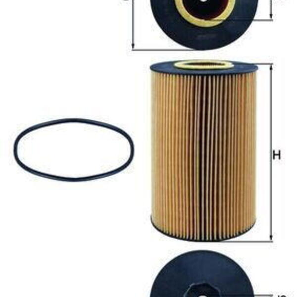 Olejový filtr MAHLE OX 426D