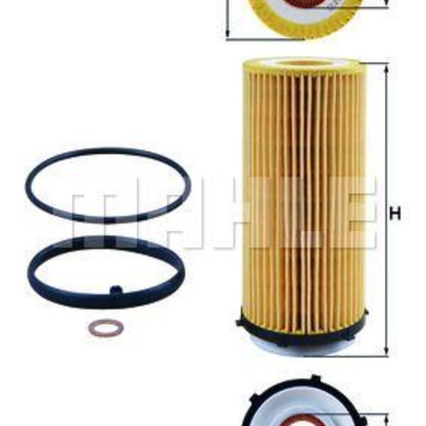Olejový filtr MAHLE OX 560D