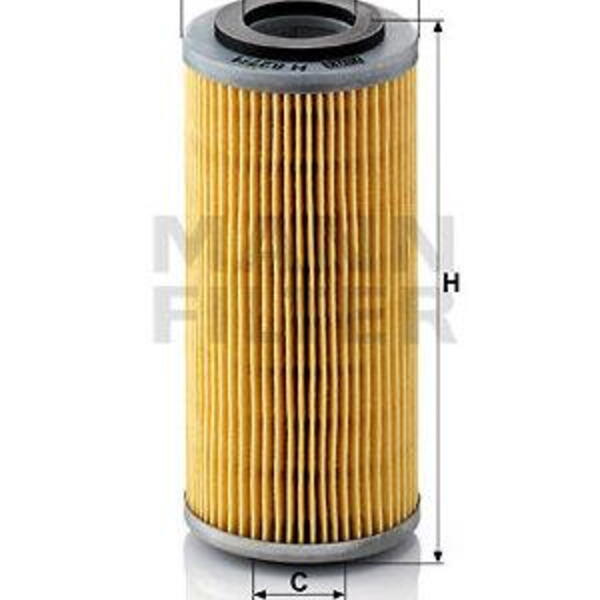 Olejový filtr MANN-FILTER H 827/1 n