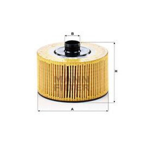 Olejový filtr MANN-FILTER HU 10 002 z