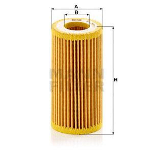 Olejový filtr MANN-FILTER HU 5001 z