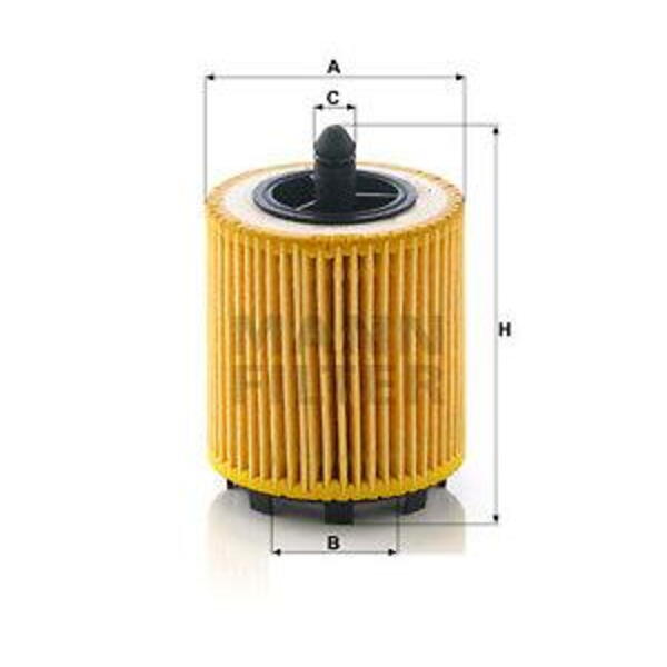 Olejový filtr MANN-FILTER HU 6007 x