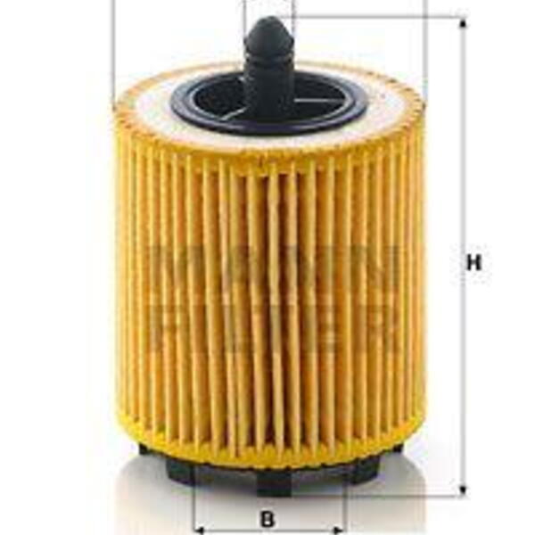 Olejový filtr MANN-FILTER HU 6007 x