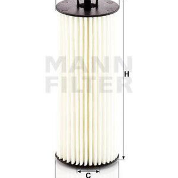 Olejový filtr MANN-FILTER HU 6008/1 z