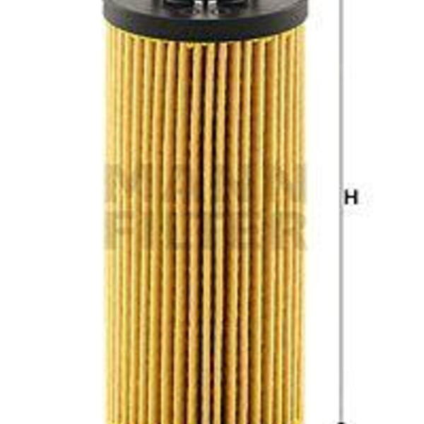 Olejový filtr MANN-FILTER HU 6012 z KIT