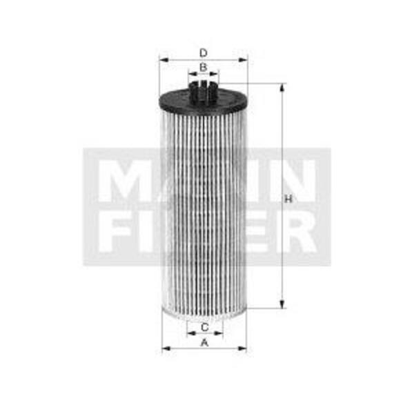 Olejový filtr MANN-FILTER HU 6018 z