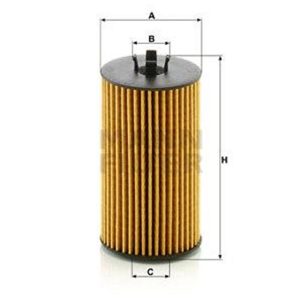 Olejový filtr MANN-FILTER HU 6019 z