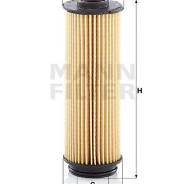 Olejový filtr MANN-FILTER HU 6022 z