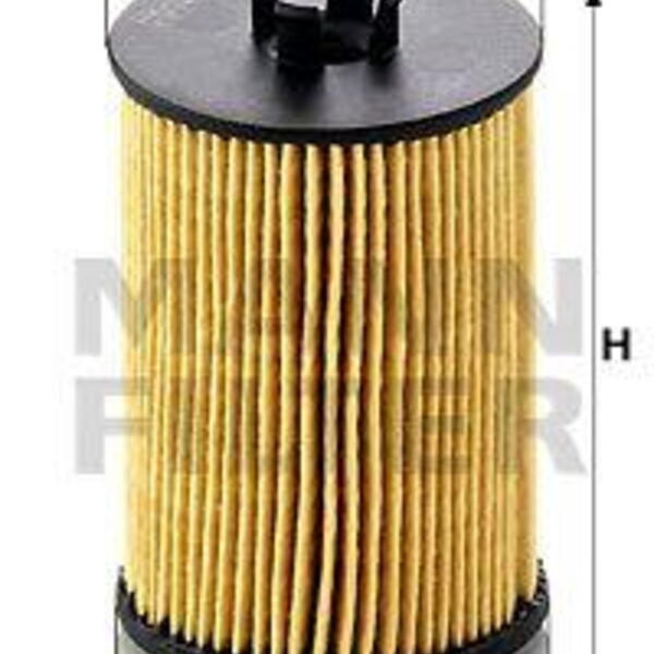 Olejový filtr MANN-FILTER HU 612/1 x