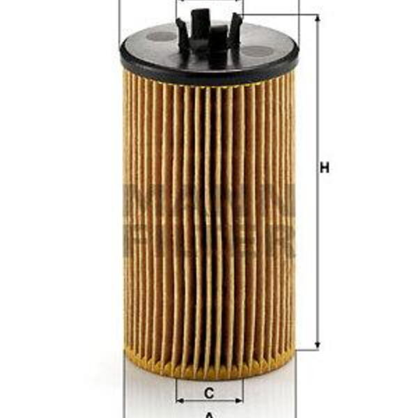 Olejový filtr MANN-FILTER HU 612/2 x