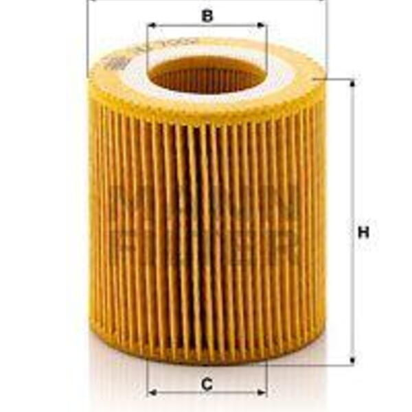 Olejový filtr MANN-FILTER HU 7002 z