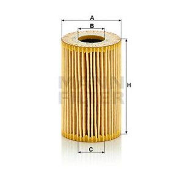 Olejový filtr MANN-FILTER HU 7008 z