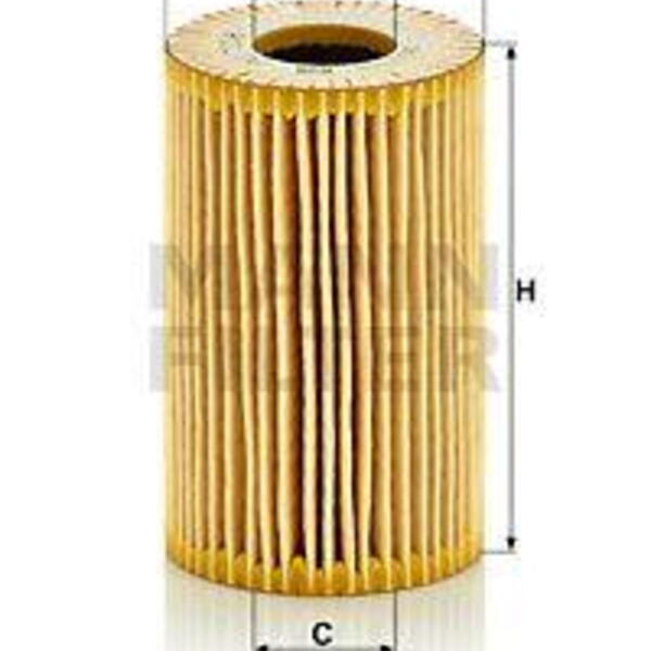 Olejový filtr MANN-FILTER HU 7008 z