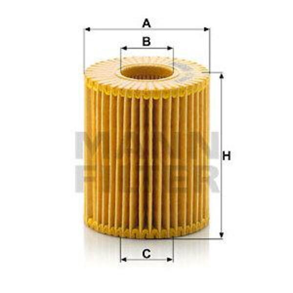 Olejový filtr MANN-FILTER HU 7009 z