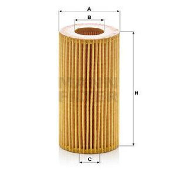 Olejový filtr MANN-FILTER HU 7012 z