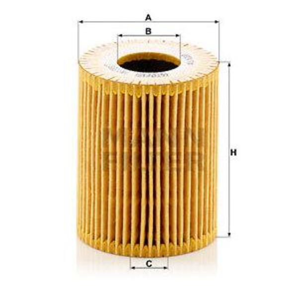 Olejový filtr MANN-FILTER HU 7017 z